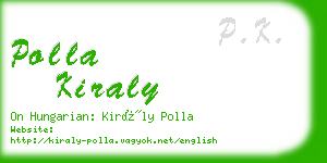 polla kiraly business card